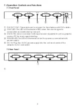 Preview for 7 page of CYP QU-12D Operation Manual