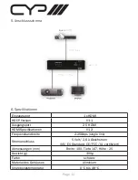 Предварительный просмотр 14 страницы CYP QU-12S Operation Manual