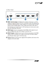 Preview for 9 page of CYP QU-14S Operation Manual