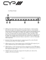 Preview for 5 page of CYP QU-210S Operation Manual