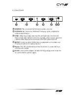 Preview for 9 page of CYP QU-8-4K22 Operation Manual