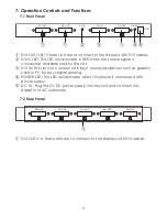 Preview for 7 page of CYP QU-DV12 Operation Manual