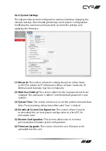 Preview for 17 page of CYP RAX-PSU-5V Operation Manual