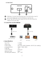 Предварительный просмотр 4 страницы CYP RE-11HS Operation Manual