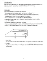 Preview for 2 page of CYP VOPEX-HDMI-2-LC Operation Manual