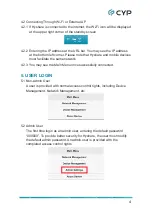 Preview for 9 page of CYP WPS-QPL01 Operation Manual
