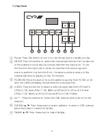 Preview for 7 page of CYP XA-1 Operation Manual