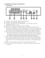 Предварительный просмотр 6 страницы CYP XA-S11 Operation Manual