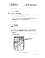 Preview for 2 page of Cypress Envirosystems WPT-800-DB Series Installation Manual