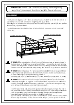 Предварительный просмотр 3 страницы Cypress Hills AXCCHOS07 Assembly Instructions Manual