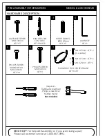 Preview for 6 page of Cypress Hills AXCCMAR20 Assembly Instructions Manual