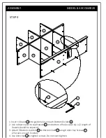 Preview for 10 page of Cypress Hills AXCCMAR20 Assembly Instructions Manual