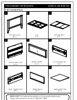 Предварительный просмотр 5 страницы Cypress Hills AXCRGREY03 Assembly Instructions Manual