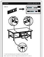 Предварительный просмотр 12 страницы Cypress Hills AXCRGREY03 Assembly Instructions Manual