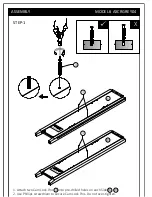 Предварительный просмотр 8 страницы Cypress Hills GREYSTONE AXCRGREY04 Assembly Instructions Manual