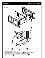 Предварительный просмотр 9 страницы Cypress Hills MARANA AXCCMAR14 Assembly Instructions Manual