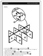 Preview for 9 page of Cypress Hills MARANA AXCCMAR22 Assembly Instructions Manual