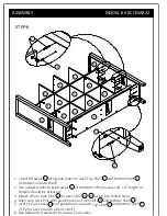 Preview for 13 page of Cypress Hills MARANA AXCCMAR22 Assembly Instructions Manual