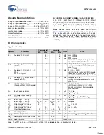 Предварительный просмотр 3 страницы Cypress Semiconductor AutoStore STK14CA8 Specification Sheet