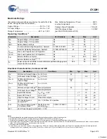 Preview for 4 page of Cypress Semiconductor CY2291 Specification Sheet