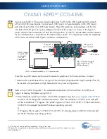 Предварительный просмотр 2 страницы Cypress Semiconductor CY4541 EZ-PD CCG4 Quick Start Manual