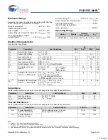 Preview for 3 page of Cypress Semiconductor CY62158E Specification Sheet