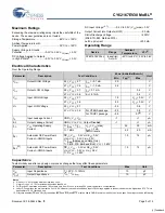 Preview for 3 page of Cypress Semiconductor CY62167EV30 Specification Sheet