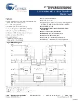 Cypress Semiconductor CY7C0241AV Specification Sheet предпросмотр