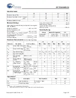 Preview for 2 page of Cypress Semiconductor CY7C1018CV33 Specification Sheet