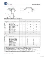 Preview for 3 page of Cypress Semiconductor CY7C1018CV33 Specification Sheet