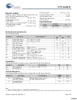 Preview for 3 page of Cypress Semiconductor CY7C1024DV33 Specification Sheet