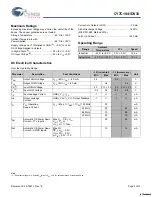 Preview for 3 page of Cypress Semiconductor CY7C1041DV33 Specification Sheet