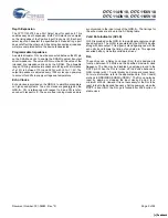 Preview for 9 page of Cypress Semiconductor CY7C1141V18 Specification Sheet