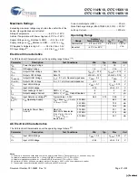 Preview for 21 page of Cypress Semiconductor CY7C1141V18 Specification Sheet