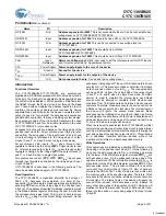 Preview for 5 page of Cypress Semiconductor CY7C1305BV25 Specification Sheet