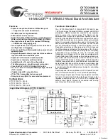 Cypress Semiconductor CY7C1310AV18 Specification Sheet preview