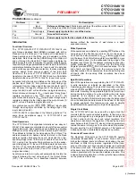 Preview for 6 page of Cypress Semiconductor CY7C1310AV18 Specification Sheet