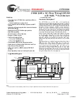 Preview for 1 page of Cypress Semiconductor CY7C1333H Specification Sheet