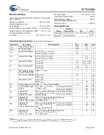 Preview for 8 page of Cypress Semiconductor CY7C1338G Specification Sheet