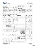 Предварительный просмотр 8 страницы Cypress Semiconductor CY7C1339G Specification Sheet