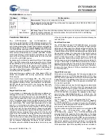 Предварительный просмотр 7 страницы Cypress Semiconductor CY7C1354CV25 Specification Sheet