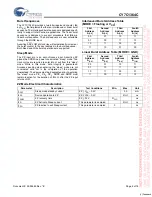 Preview for 6 page of Cypress Semiconductor CY7C1364C Specification Sheet