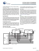 Preview for 9 page of Cypress Semiconductor CY7C1411JV18 Specification Sheet