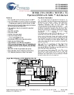 Preview for 1 page of Cypress Semiconductor CY7C1460AV33 Specification Sheet