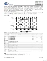 Preview for 12 page of Cypress Semiconductor CY7C1460AV33 Specification Sheet