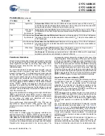 Preview for 8 page of Cypress Semiconductor CY7C1480V25 Specification Sheet