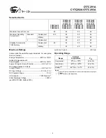 Preview for 2 page of Cypress Semiconductor CY7C291A Specification Sheet