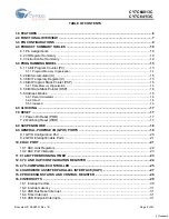 Preview for 2 page of Cypress Semiconductor CY7C64013C Specification Sheet