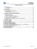 Preview for 3 page of Cypress Semiconductor CY7C64013C Specification Sheet