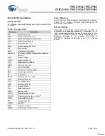 Preview for 7 page of Cypress Semiconductor CY8C21234 Specification Sheet